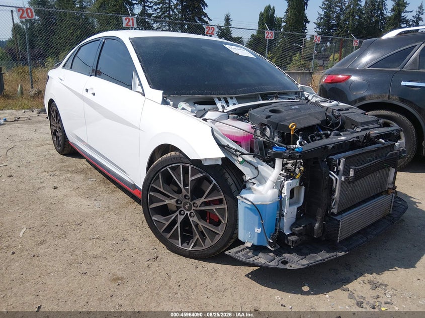 2023 Hyundai Elantra n VIN KMHLW4AK3PU017666 — IAAI salvage auction photo