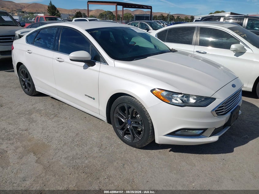 2018 Ford Fusion VIN 3FA6P0LU6JR111387 IAAI salvage auction — Rear, Salvage, sold $3,600 on 2026-09-17 (photo 1)