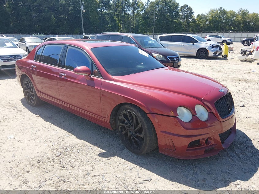 2006 Bentley Continental flying spur VIN SCBBR53W56C036370 IAAI salvage auction — FRONT & REAR, Clear (South Carolina), sold $6,350 on 2026-09-10 (photo 1)