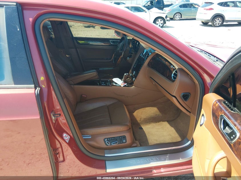 2006 Bentley Continental flying spur VIN SCBBR53W56C036370 IAAI salvage auction — FRONT & REAR, Clear (South Carolina), sold $6,350 on 2026-09-10 (photo 5)