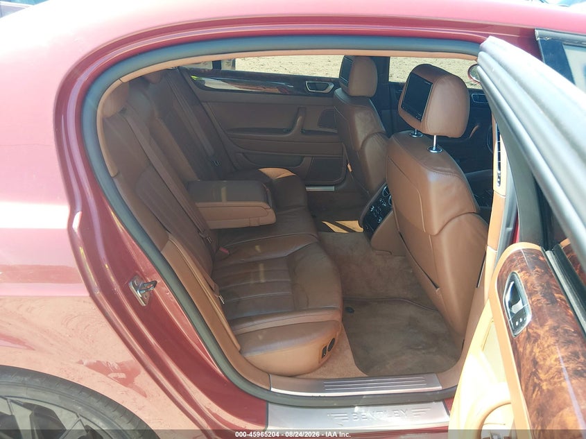 2006 Bentley Continental flying spur VIN SCBBR53W56C036370 IAAI salvage auction — FRONT & REAR, Clear (South Carolina), sold $6,350 on 2026-09-10 (photo 8)