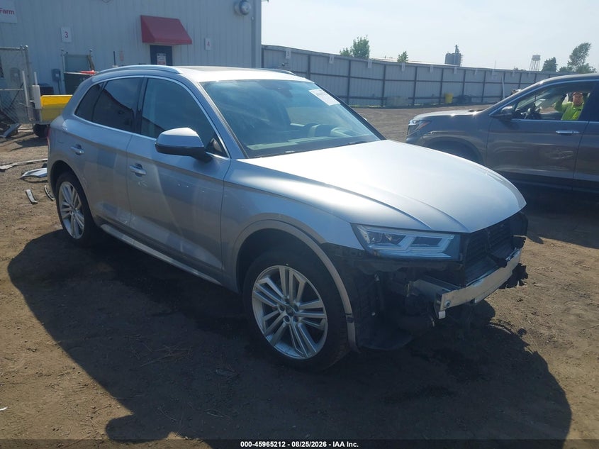 2018 Audi Q5 VIN WA1CNAFY2J2085652 — IAAI salvage auction photo