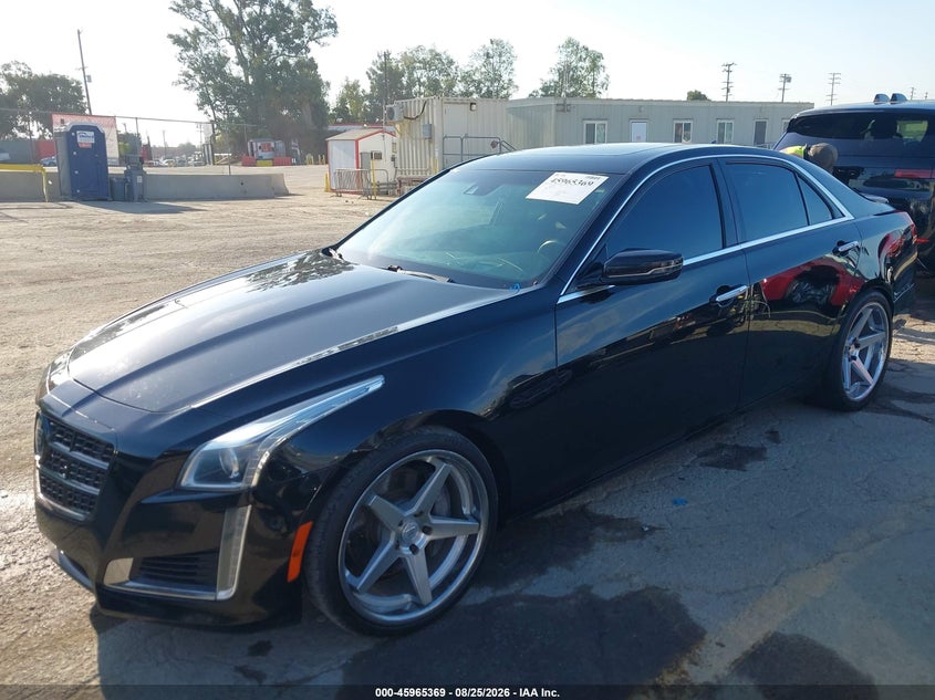 2014 Cadillac Cts VIN 1G6AV5S82E0173518 IAAI salvage auction — RIGHT REAR, Salvage (California), sold $5,475 on 2026-09-11 (photo 2)