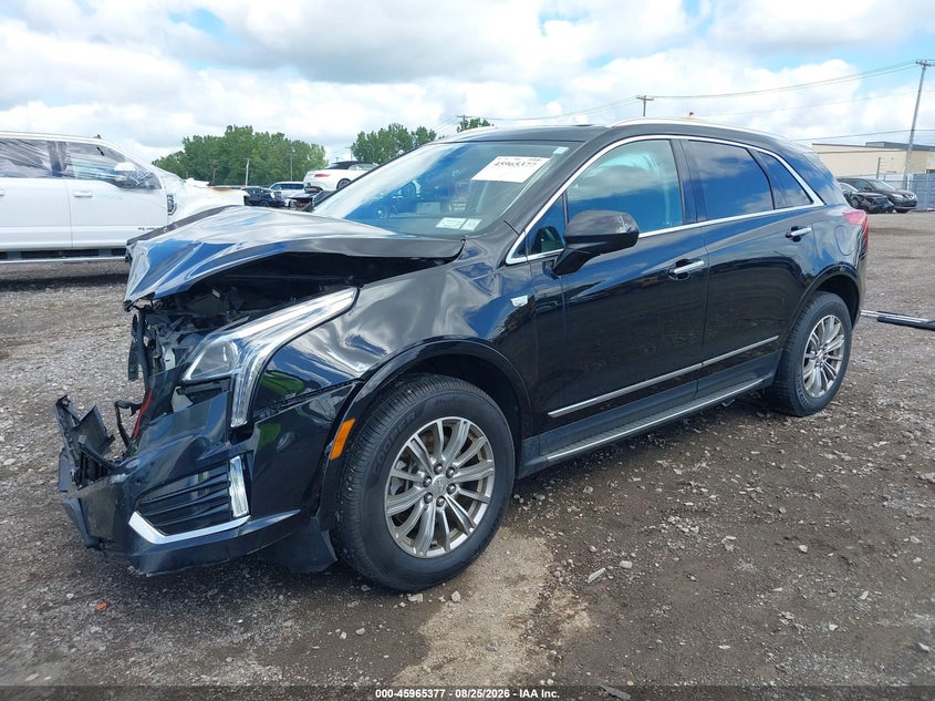 2017 Cadillac Xt5 VIN 1GYKNDRS1HZ199020 IAAI salvage auction — RIGHT FRONT, Mv-907A (New York), sold $650 on 2026-09-05 (photo 2)