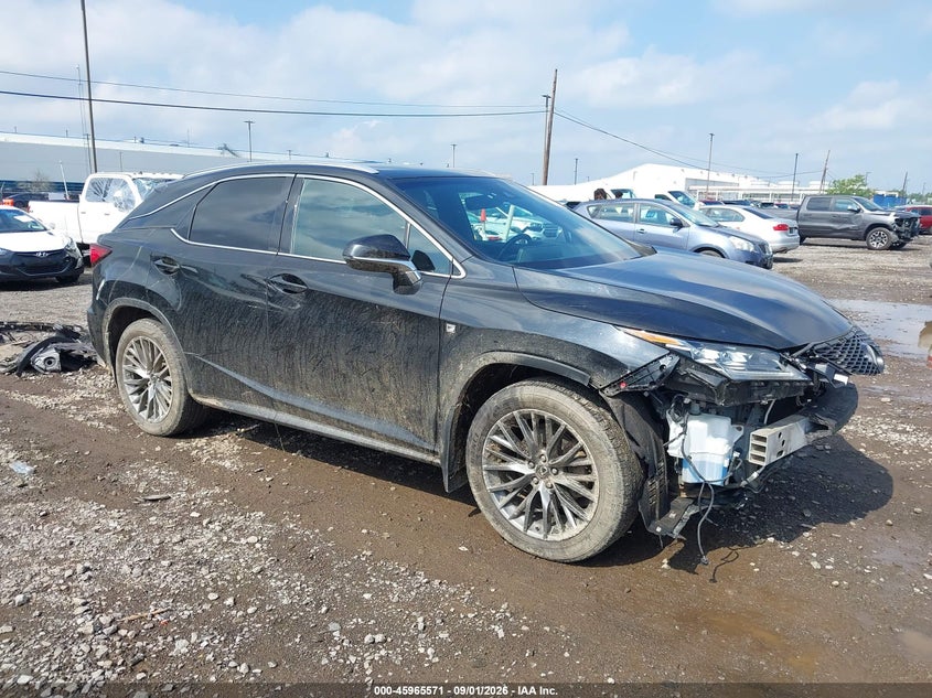 2017 Lexus Rx VIN 2T2BZMCA6HC069797 IAAI salvage auction — FRONT END, Mv-907A (New York), sold $18,250 on 2026-09-09 (photo 1)
