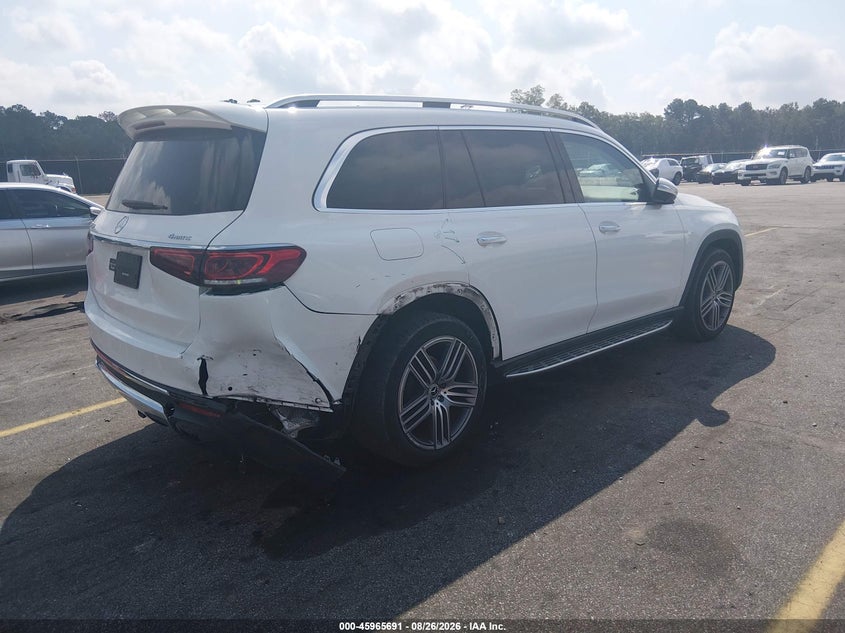 2021 Mercedes-benz Gls-klasse VIN 4JGFF5KE3MA450588 IAAI salvage auction — RIGHT REAR, Salvage (South Carolina), sold $28,125 on 2026-09-23 (photo 4)