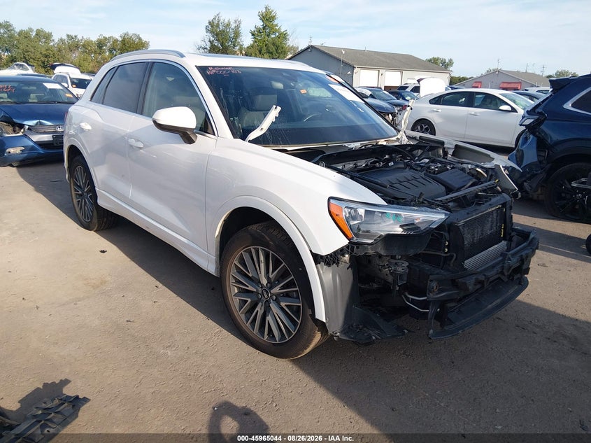 2021 Audi Q3 VIN WA1AUCF34M1148223 — IAAI salvage auction photo