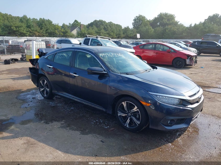 2018 Honda Civic VIN JHMFC1F93JX019744 IAAI salvage auction — REAR END, Salvage Title, sold $2,650 on 2026-10-03 (photo 1)