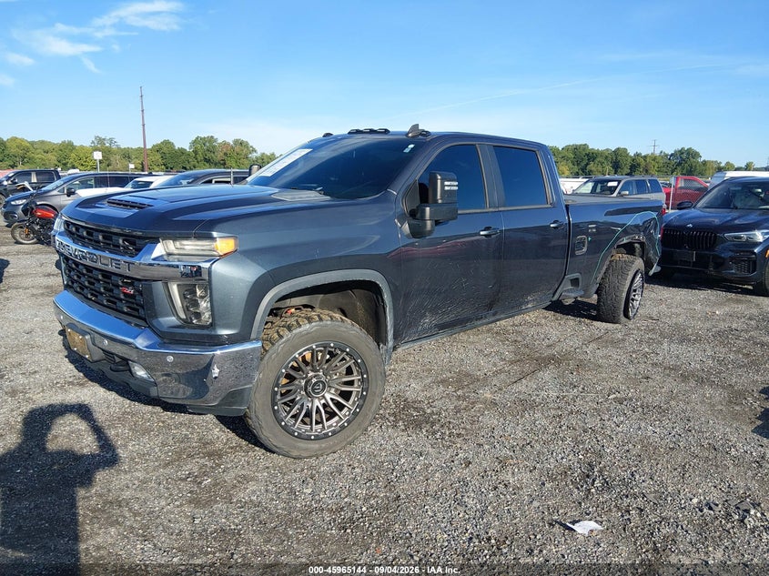 2020 Chevrolet Silverado 2500 VIN 1GC4YNE79LF326751 IAAI salvage auction — LEFT SIDE, Wait Title, sold $13,750 on 2026-10-04 (photo 2)