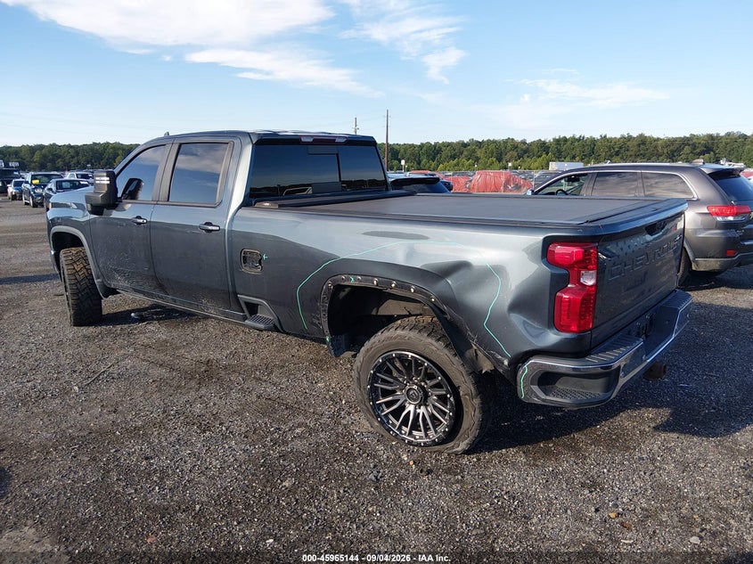 2020 Chevrolet Silverado 2500 VIN 1GC4YNE79LF326751 IAAI salvage auction — LEFT SIDE, Wait Title, sold $13,750 on 2026-10-04 (photo 3)