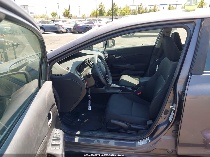 2015 Honda Civic VIN 19XFB2F75FE246479 IAAI salvage auction — SIDE, Salvage Title, sold $2,450 on 2026-08-30 (photo 5)
