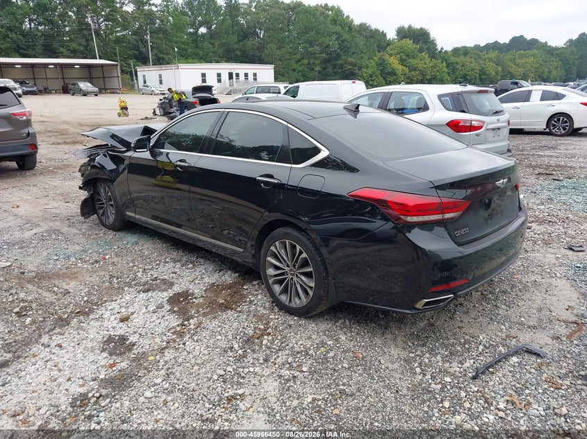2016 Hyundai Genesis VIN KMHGN4JE7GU106669 IAAI salvage auction — FRONT END, Salvage Title, sold $675 on 2026-10-03 (photo 3)