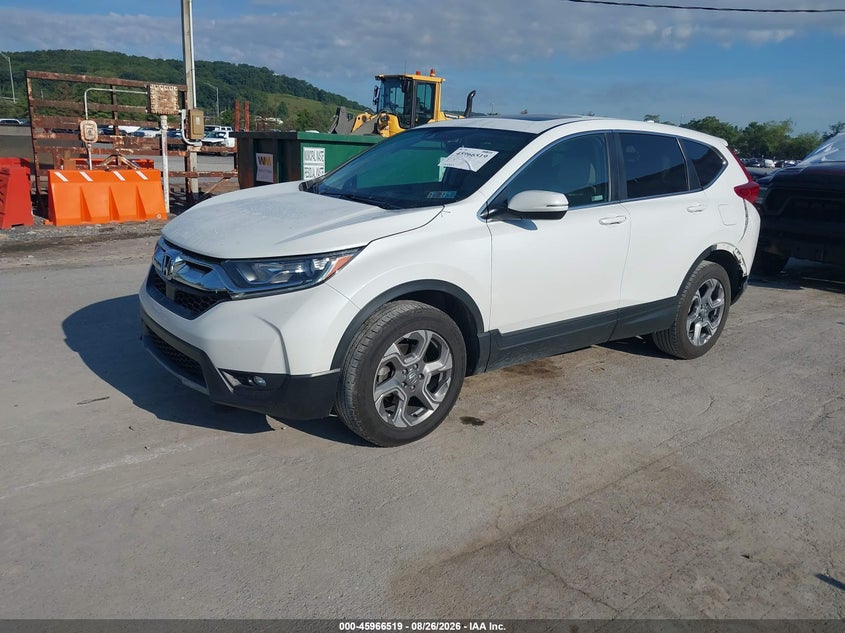 2019 Honda Cr-v VIN 2HKRW2H80KH660007 IAAI salvage auction — REAR END, Salvage (Pennsylvania), sold $7,800 on 2026-09-11 (photo 2)
