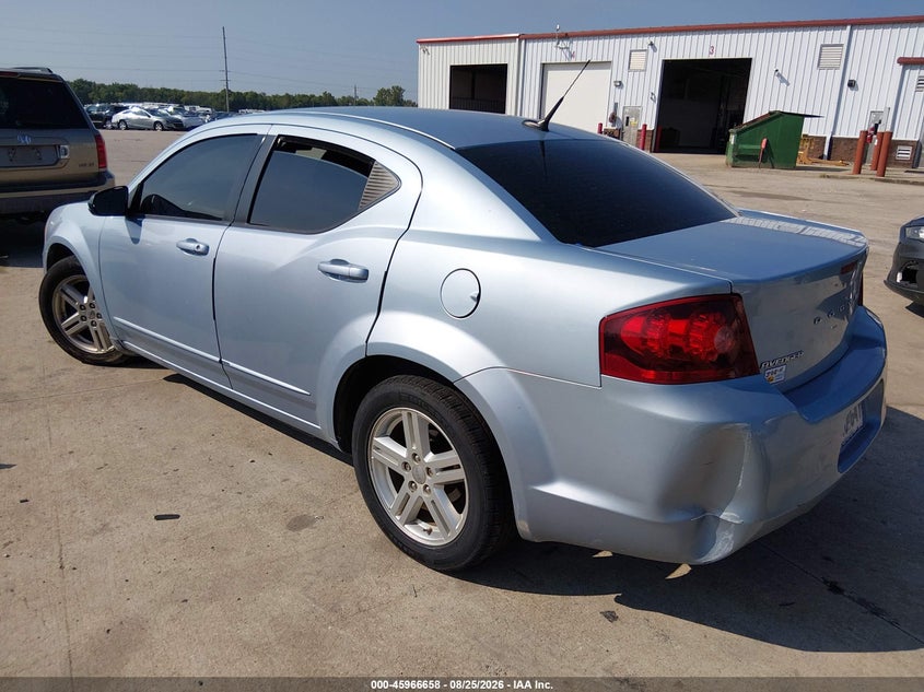 2013 Dodge Avenger VIN 1C3CDZCB1DN590595 IAAI salvage auction — NORMAL WEAR, Clear (Missouri), sold $375 on 2026-09-28 (photo 2)