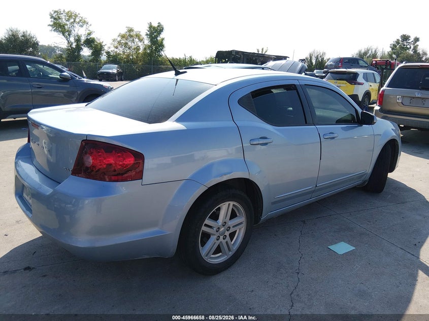 2013 Dodge Avenger VIN 1C3CDZCB1DN590595 IAAI salvage auction — NORMAL WEAR, Clear (Missouri), sold $375 on 2026-09-28 (photo 3)