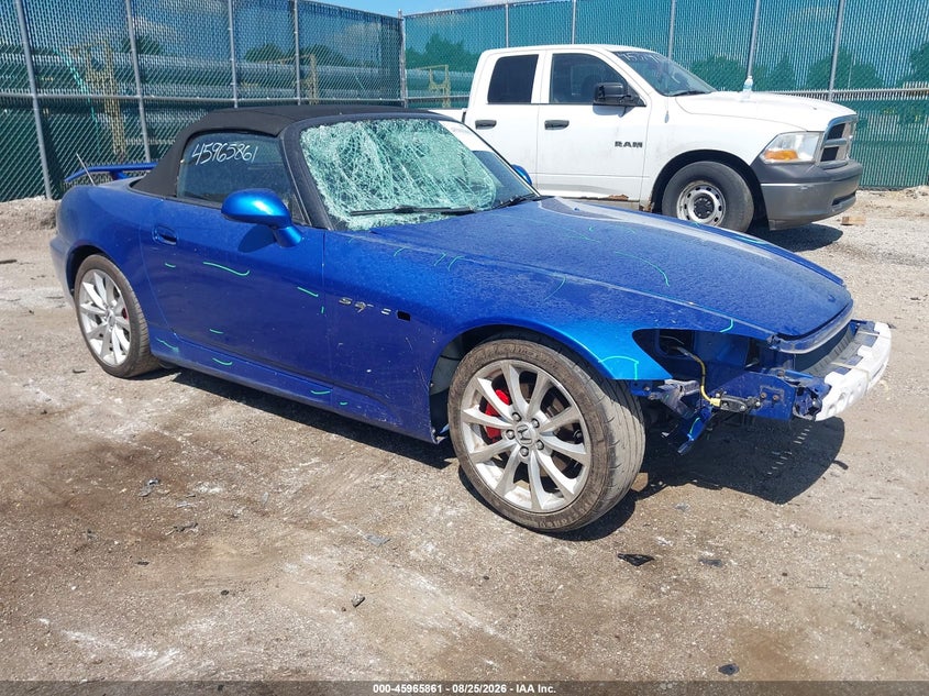 2006 Honda S2000 VIN JHMAP21436S001958 — IAAI salvage auction photo