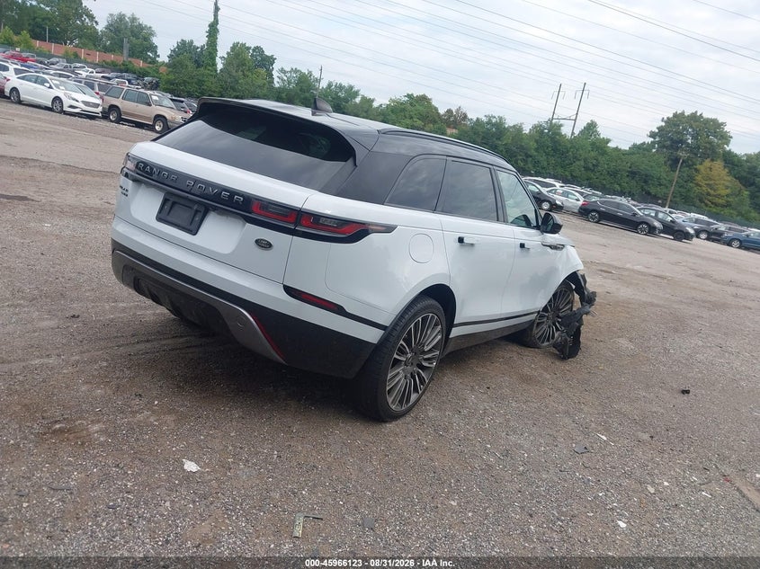 2020 Land rover Range rover velar VIN SALYK2EX9LA286193 IAAI salvage auction — RIGHT FRONT, Salvage (Pennsylvania), sold $8,100 on 2026-09-05 (photo 4)
