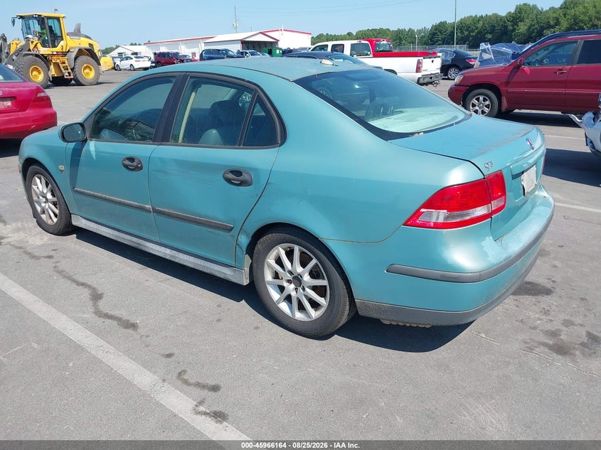2004 Saab 9-3 VIN YS3FB49S341010577 IAAI salvage auction — LEFT REAR, Original (Maine), sold $200 on 2026-09-09 (photo 3)