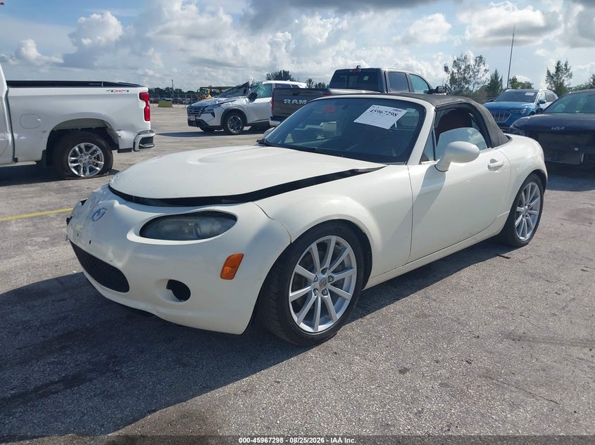 2006 Mazda Mx-5 VIN JM1NC25F160113163 IAAI salvage auction — FRONT END, Regular (Nevada), sold $4,000 on 2026-09-05 (photo 2)