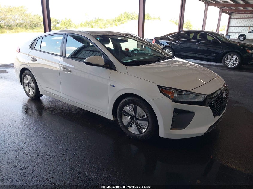 2018 Hyundai Ioniq hybrid VIN KMHC65LCXJU100398 — IAAI salvage auction photo