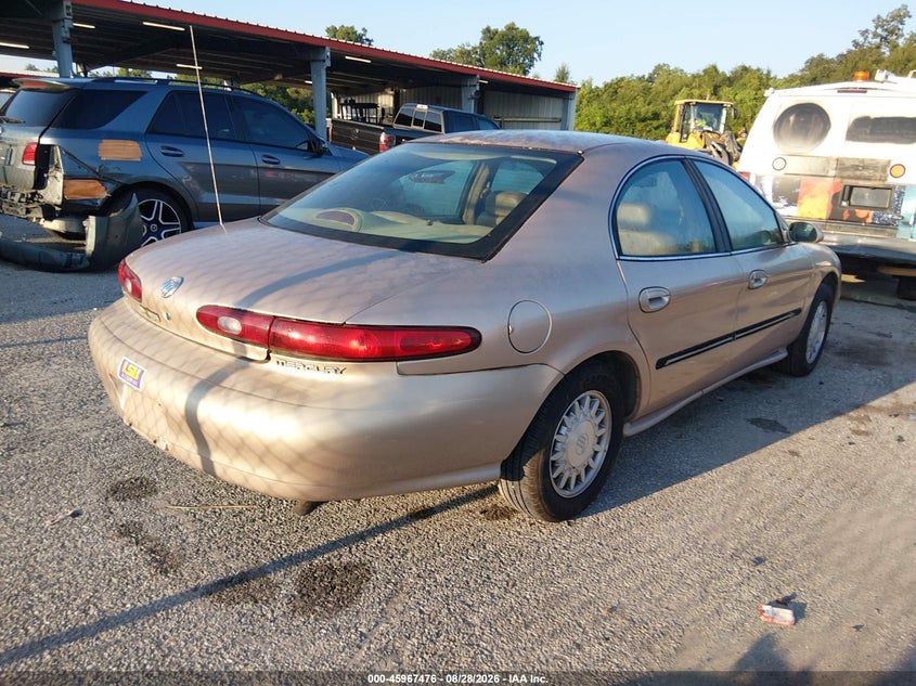 1997 Mercury Sable VIN 1MELM53S1VA657451 IAAI salvage auction — NORMAL WEAR, Clear (Louisiana), sold $800 on 2026-09-09 (photo 4)