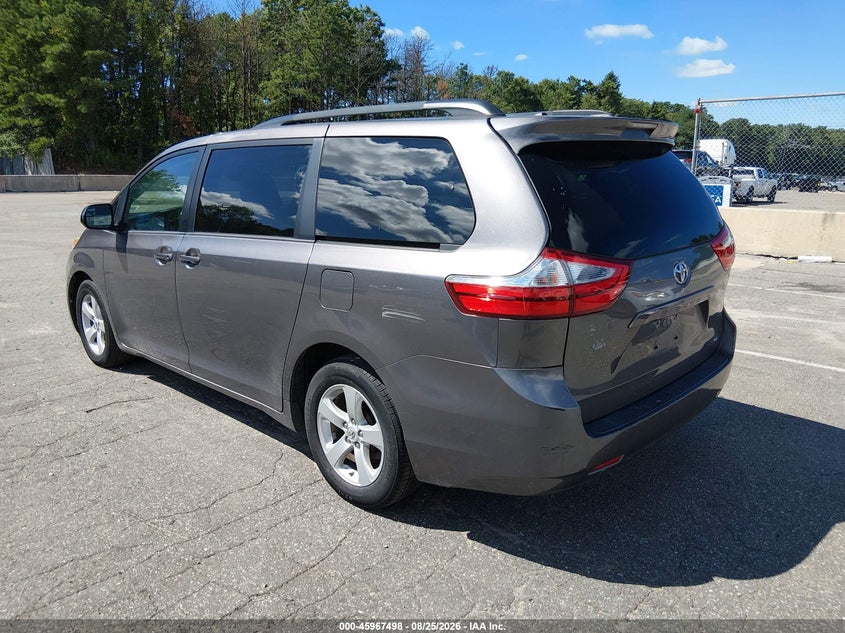 2017 Toyota Sienna VIN 5TDKZ3DC4HS824628 IAAI salvage auction — HAIL, Clear (New York), sold $10,900 on 2026-10-06 (photo 3)