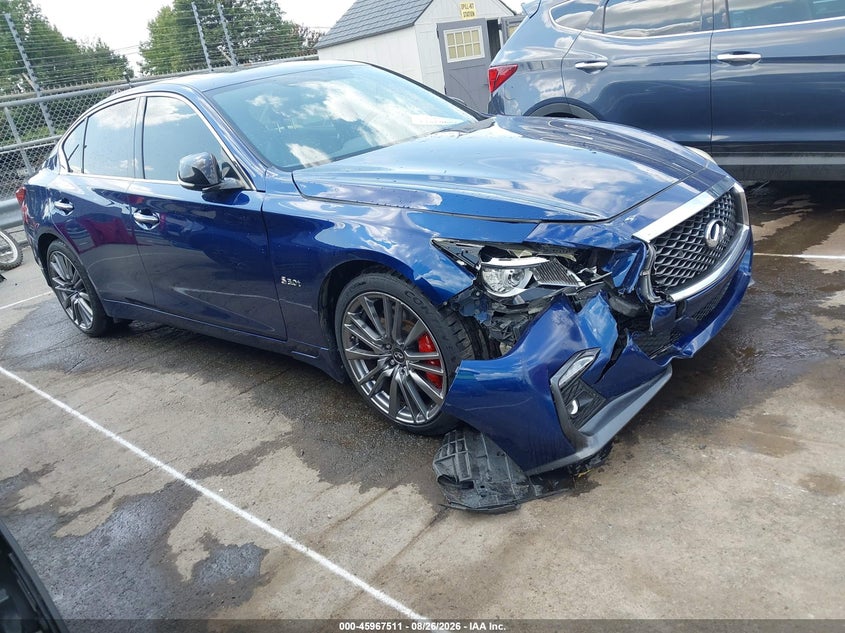2018 Infiniti Q50 VIN JN1FV7AP2JM460855 — IAAI salvage auction photo