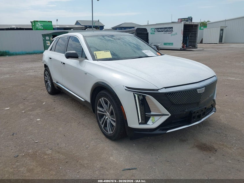 2025 Cadillac Lyriq VIN 1GYKPNRK3SZ309086 — IAAI salvage auction photo