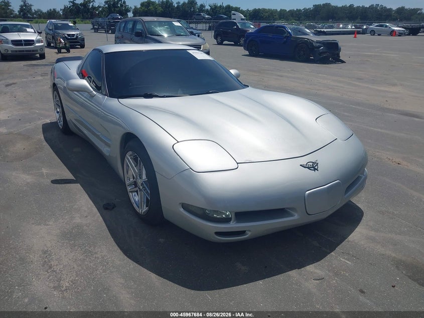2002 Chevrolet Corvette VIN 1G1YY22G325111142 — IAAI salvage auction photo