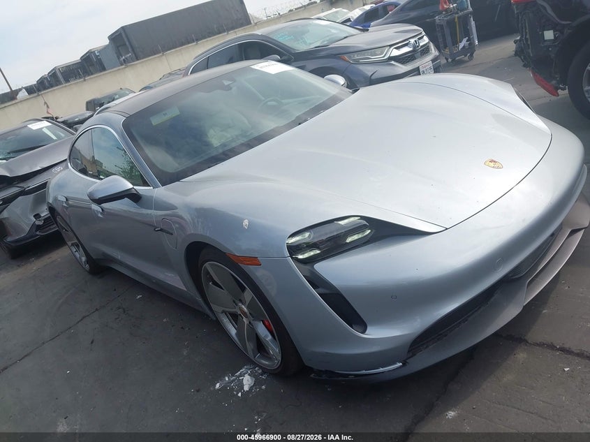 2021 Porsche Taycan VIN WP0AB2Y17MSA41939 — IAAI salvage auction photo