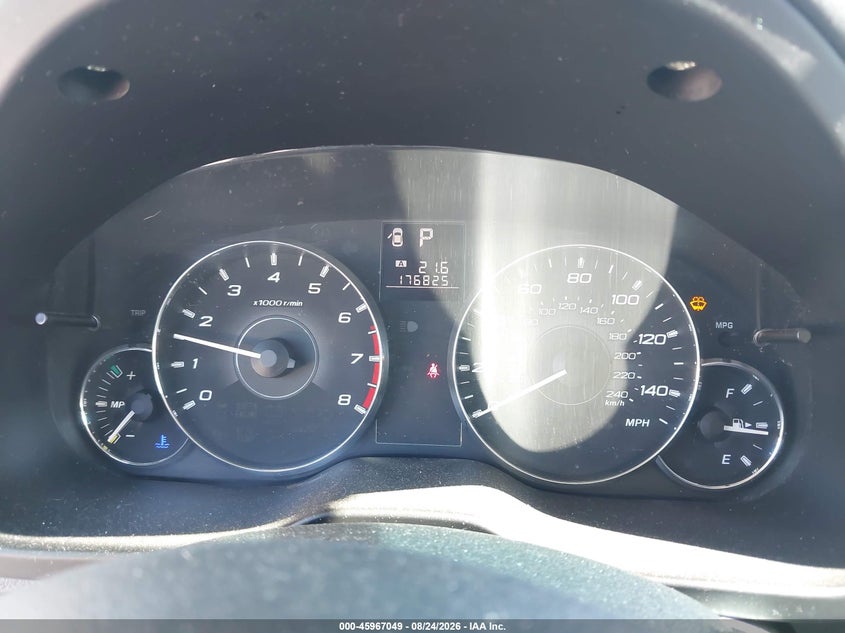 2012 Subaru Outback VIN 4S4BRBAC9C3207259 IAAI salvage auction — NORMAL WEAR, Salvage Title, sold $0 on 2026-09-29 (photo 7)