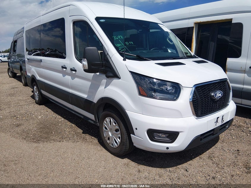 2026 Ford Transit VIN 1FBAX2C85TKA28810 IAAI salvage auction — ROOF, Enterprise Vehicles Clear Only (Washington), sold $39,500 on 2026-09-04 (photo 1)