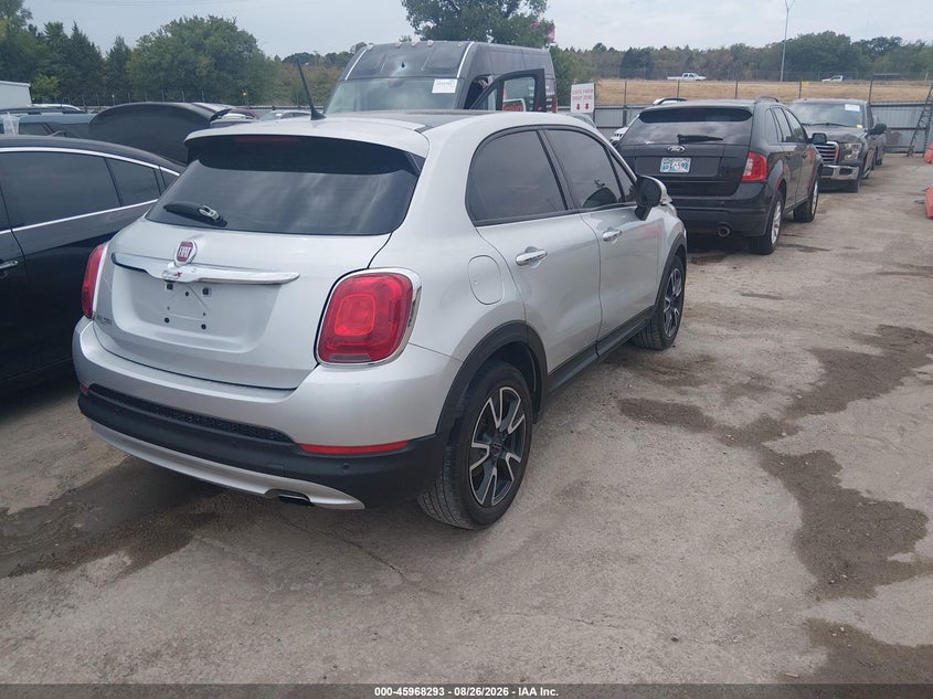 2017 Fiat 500x VIN ZFBCFXAB1HP604036 IAAI salvage auction — FRONT END, Clear (Oklahoma), sold $1,900 on 2026-09-28 (photo 4)