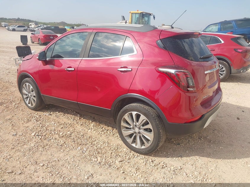 2017 Buick Encore VIN KL4CJASBXHB237961 IAAI salvage auction — FRONT END, Salvage (Texas), sold $825 on 2026-09-16 (photo 3)