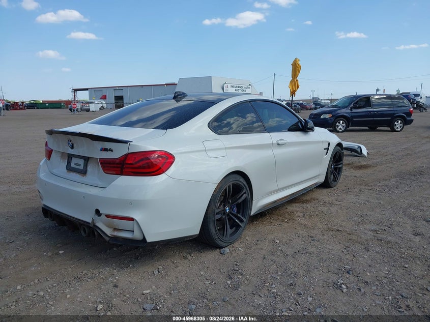 2018 BMW M4 VIN WBS4Y9C58JAA85988 IAAI salvage auction — REPOSSESSION, Original (Texas), sold $15,650 on 2026-09-01 (photo 4)