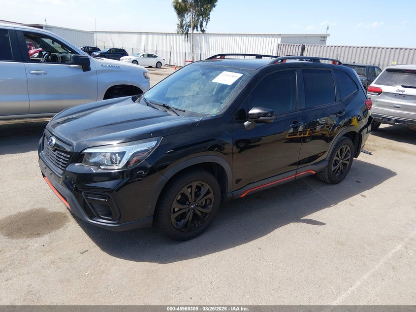 2019 Subaru Forester VIN JF2SKAPC2KH425525 IAAI salvage auction — REAR END, Salvage Title, sold $5,925 on 2026-09-23 (photo 2)