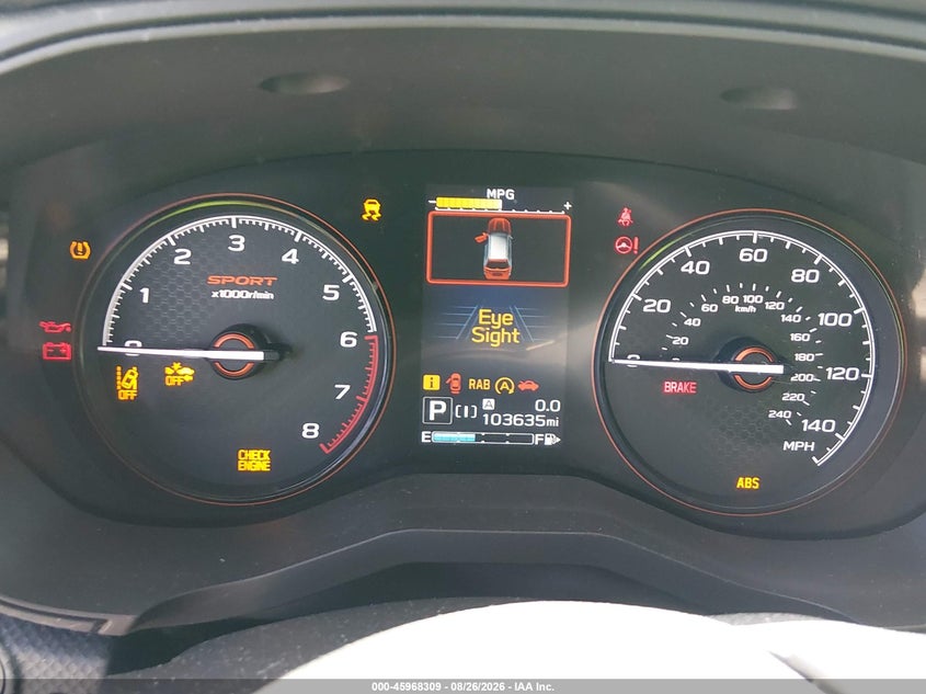 2019 Subaru Forester VIN JF2SKAPC2KH425525 IAAI salvage auction — REAR END, Salvage Title, sold $5,925 on 2026-09-23 (photo 7)