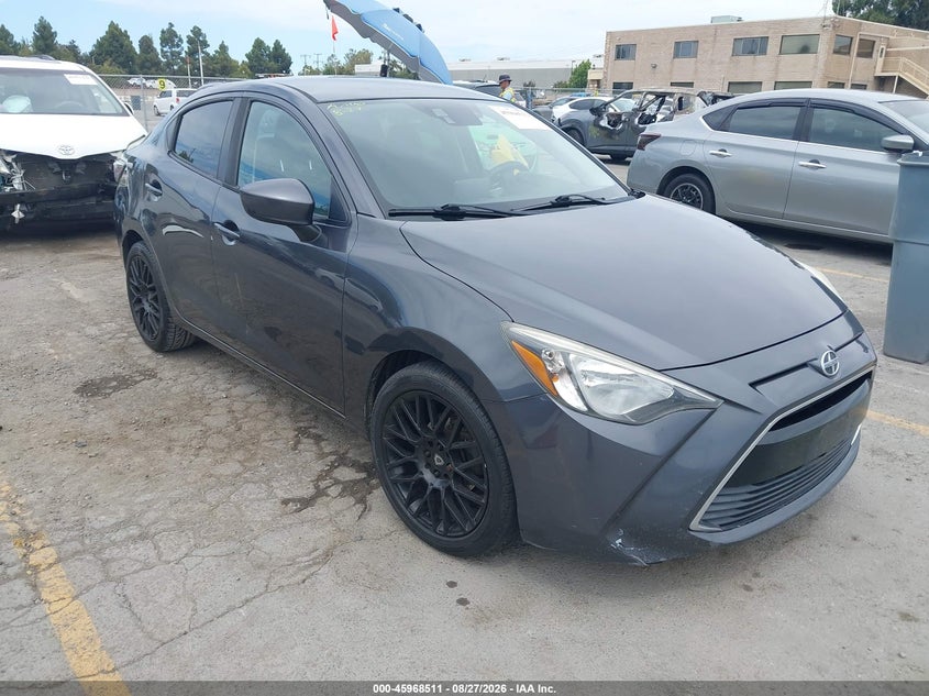 2016 Scion Ia VIN 3MYDLBZV4GY142985 IAAI salvage auction — LEFT SIDE, Wait Title, sold $0 on 2026-09-16 (photo 1)