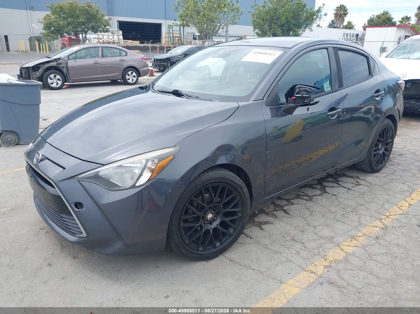 2016 Scion Ia VIN 3MYDLBZV4GY142985 IAAI salvage auction — LEFT SIDE, Wait Title, sold $0 on 2026-09-16 (photo 2)