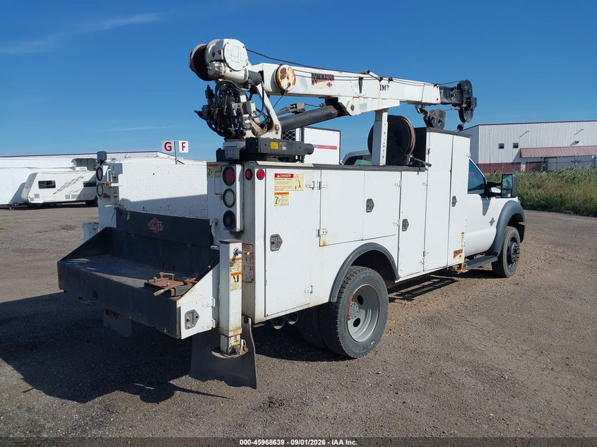 2012 Ford F550 VIN 1FDUF5HT4CEB09043 IAAI salvage auction — NORMAL WEAR, Clear (North Dakota), sold $37,000 on 2026-09-19 (photo 4)