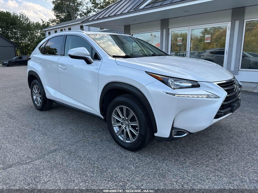 2015 Lexus Nx 200t VIN JTJYARBZ5F2021629 IAAI salvage auction — NORMAL WEAR, Original (New Hampshire), sold $9,375 on 2026-09-23 (photo 1)