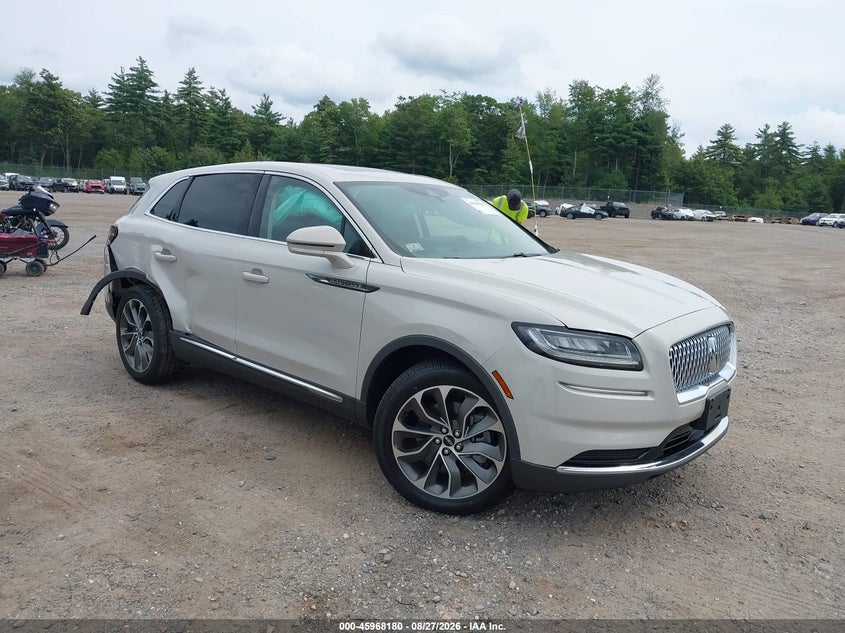 2023 Lincoln Nautilus VIN 2LMPJ8K97PBL26313 IAAI salvage auction — REAR END, Salvage Title, sold $11,125 on 2026-10-16 (photo 1)