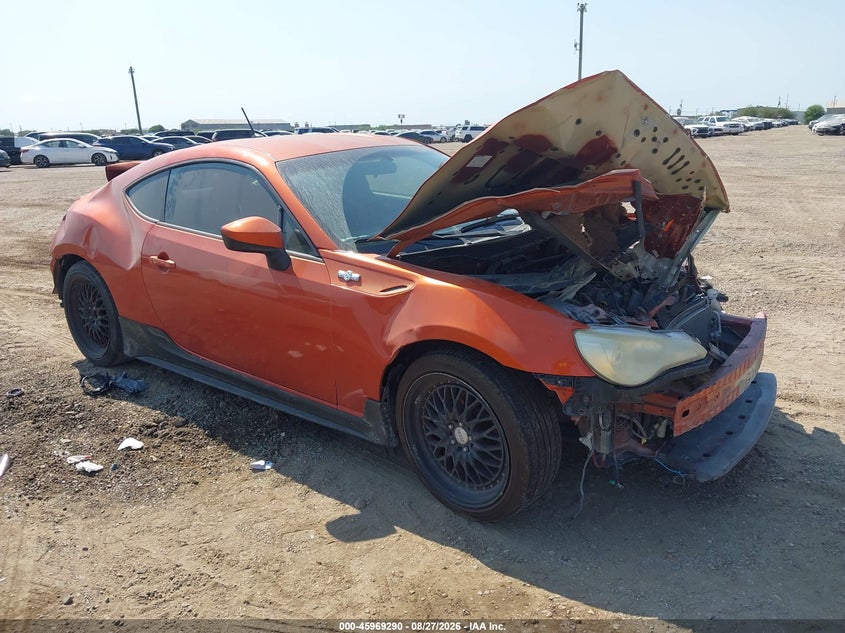 2013 Scion Fr-s VIN JF1ZNAA19D2720158 IAAI salvage auction — FRONT END, Wait Title, sold $475 on 2026-10-09 (photo 1)