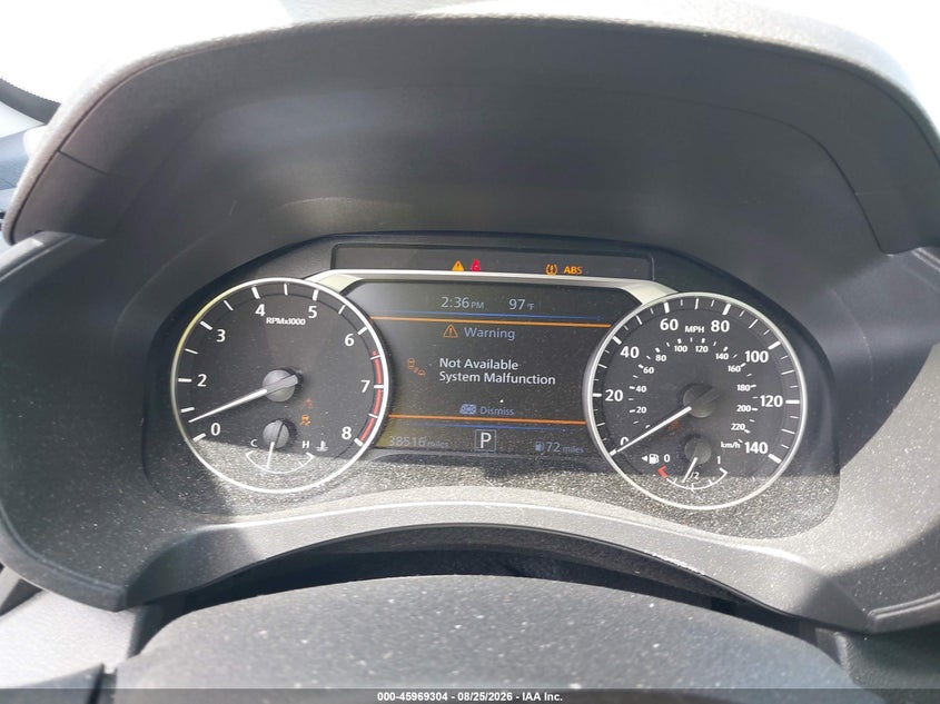 2025 Nissan Altima VIN 1N4BL4DV9SN357623 IAAI salvage auction — RIGHT FRONT, Enterprise Vehicles Clear Only (Texas), sold $13,350 on 2026-09-02 (photo 7)