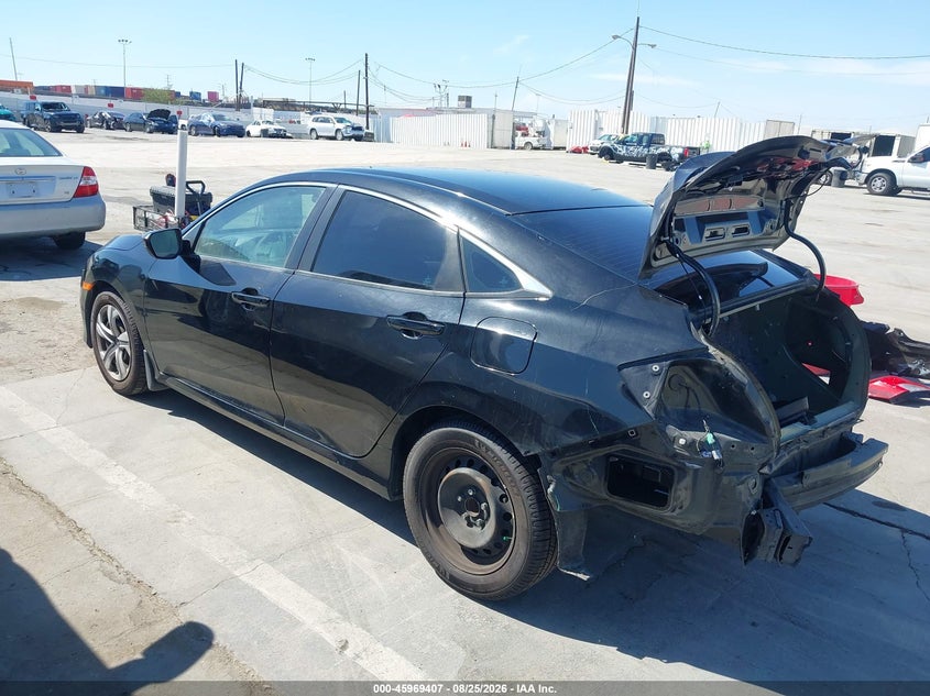 2016 Honda Civic VIN 2HGFC2F52GH524452 IAAI salvage auction — REAR END, Salvage (California), sold $4,300 on 2026-09-02 (photo 3)