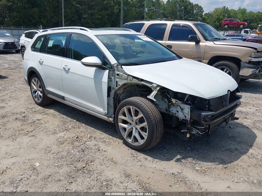 2017 Volkswagen Golf VIN 3VWH17AU7HM503959 IAAI salvage auction — FRONT END, Wait Title, sold $3,550 on 2026-09-26 (photo 1)