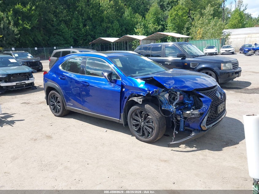 2021 Lexus Ux VIN JTHR9JBH5M2049435 — IAAI salvage auction photo