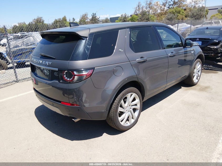 2017 Land rover Discovery sport VIN SALCT2BG0HH661401 IAAI salvage auction — FRONT END, Salvage (California), sold $2,700 on 2026-09-02 (photo 4)