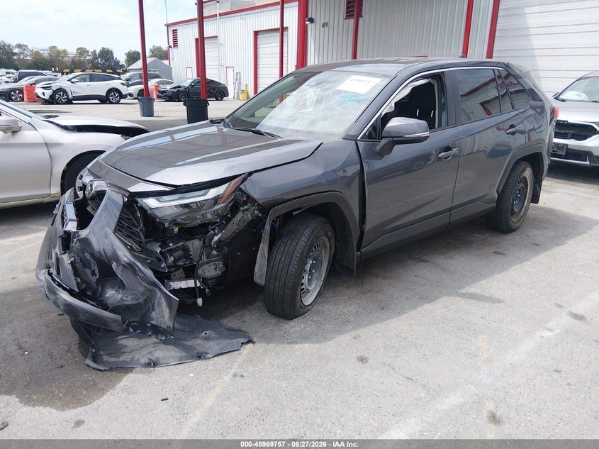 2025 Toyota Rav 4 VIN JTMK1RFV4SD135023 IAAI salvage auction — LEFT FRONT, Wait Title, sold $10,700 on 2026-10-12 (photo 2)