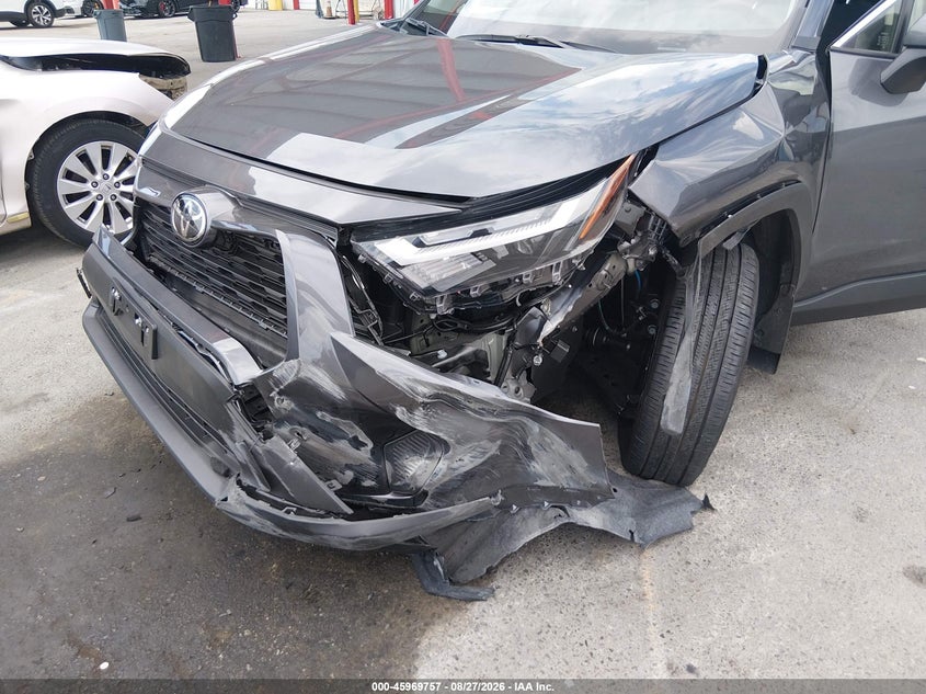 2025 Toyota Rav 4 VIN JTMK1RFV4SD135023 IAAI salvage auction — LEFT FRONT, Wait Title, sold $10,700 on 2026-10-12 (photo 6)